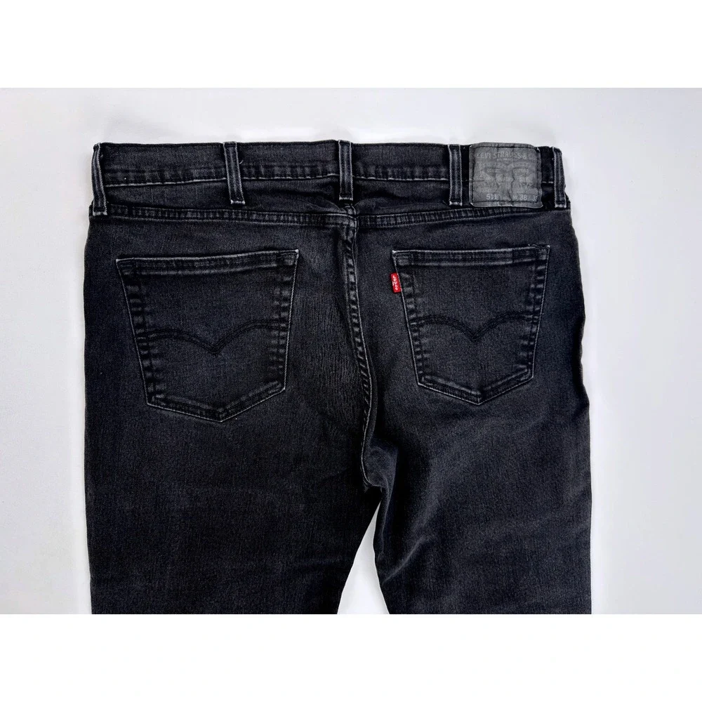 Levi's 511 Slim Men's Jeans Native Cali Black Wash‎ 38x32 EdJ VNTGE